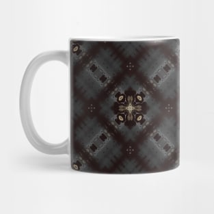 Black and White Spaced out Squares - WelshDesignsTP002 Mug